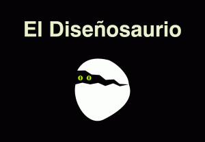 Logo El Disenosaurio en eclosion