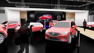 Diseno stand Mazda Salon del Automovil Barcelona SIM 2017