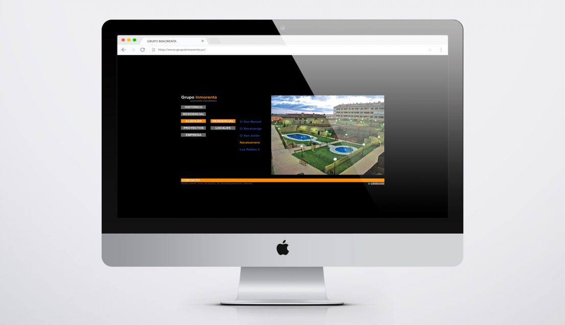 Diseno web Grupo Inmorenta