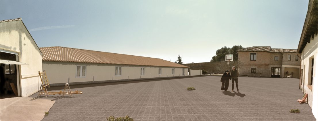 Exterior proyecto Museo del Real Monasterio de Santa Clara