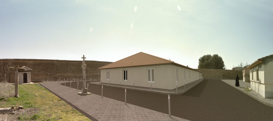 Exterior proyecto Museo del Real Monasterio de Santa Clara