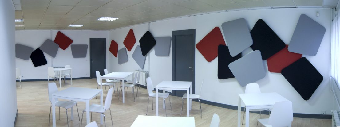 Interiorismo oficinas Saint Gobain Wanner