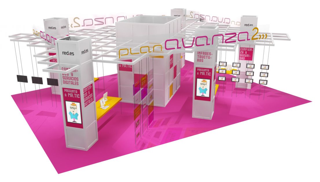 Stand Plan Avanza feria SIMO 2009