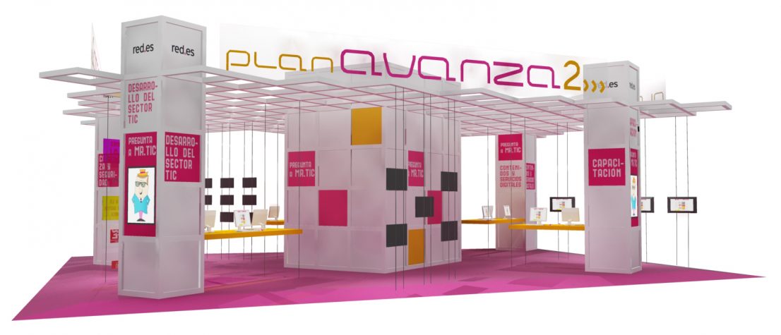 Stand Plan Avanza feria SIMO 2009