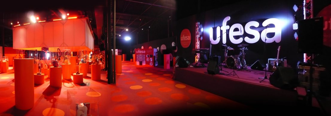 Ufesa evento escenografia Matadero