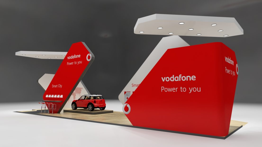 Vodafone Stand Qitcom Qatar